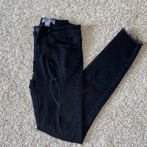Judy Blue Black Ripped Jeans